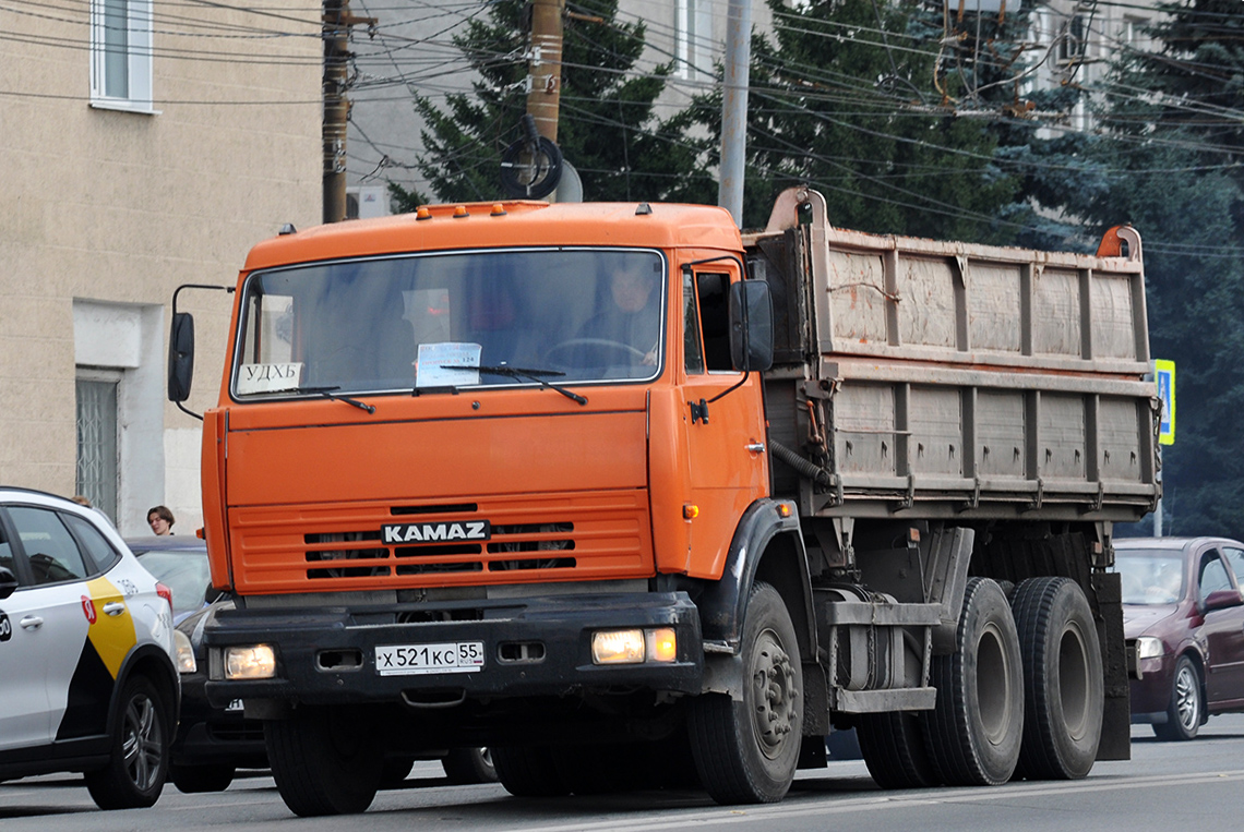 Омская область, № Х 521 КС 55 — КамАЗ-65115-15 [65115R]