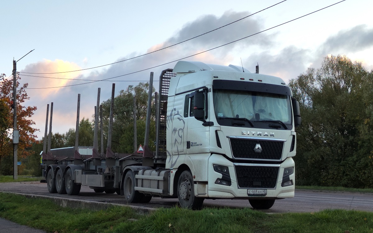 Калужская область, № С 468 АН 40 — Sitrak C7H ZZ4186 MAX