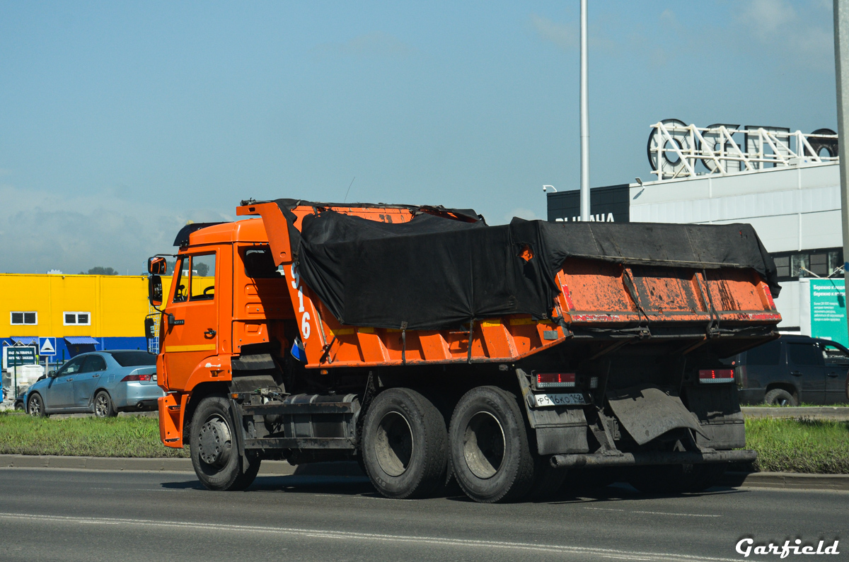 Кемеровская область, № Р 916 КО 142 — КамАЗ-65115-A5(48)