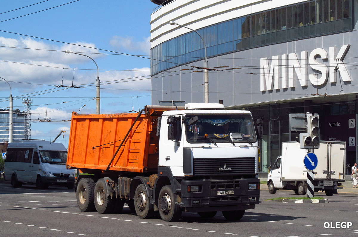 Минск, № АО 8721-7 — МАЗ-6516 (общая модель)