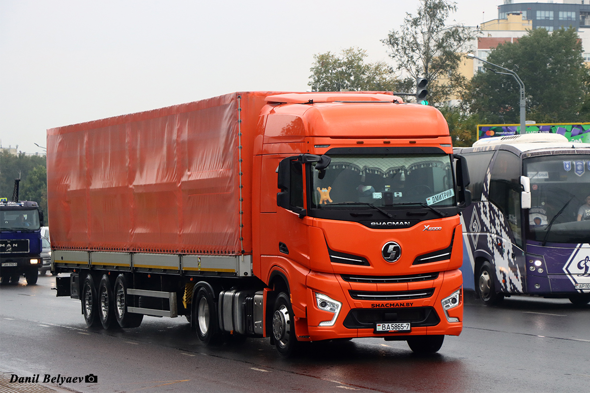 Минск, № ВА 5865-7 — Shaanxi Shacman X6000 SX4188