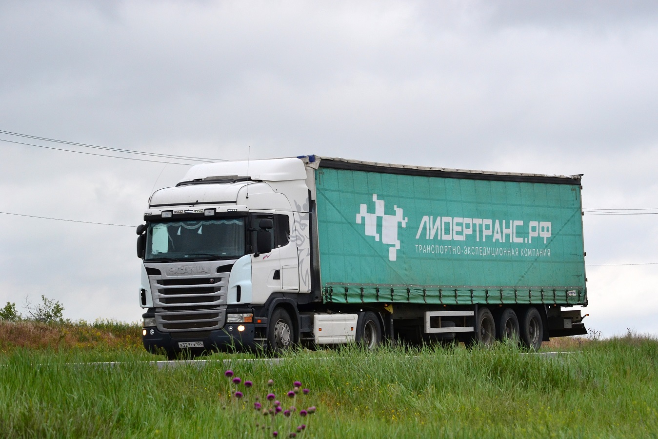 Волгоградская область, № Е 321 ТХ 134 — Scania ('2009) G440