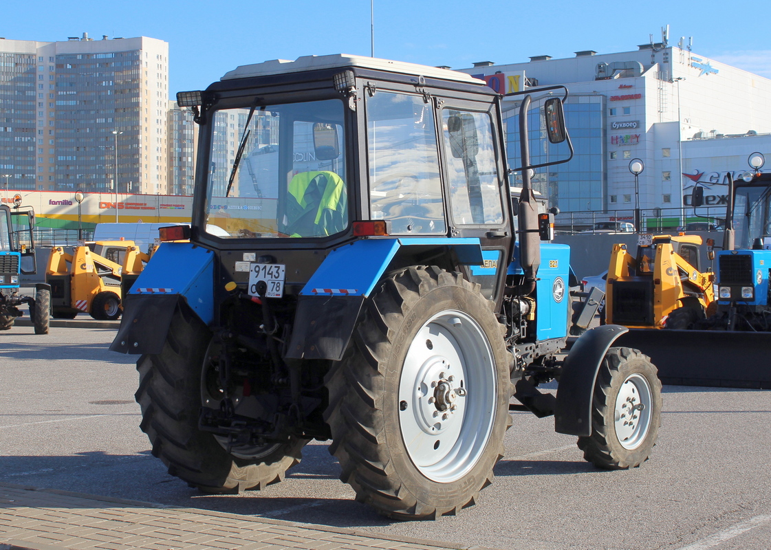 Санкт-Петербург, № 9143 СА 78 — Беларус-82.1