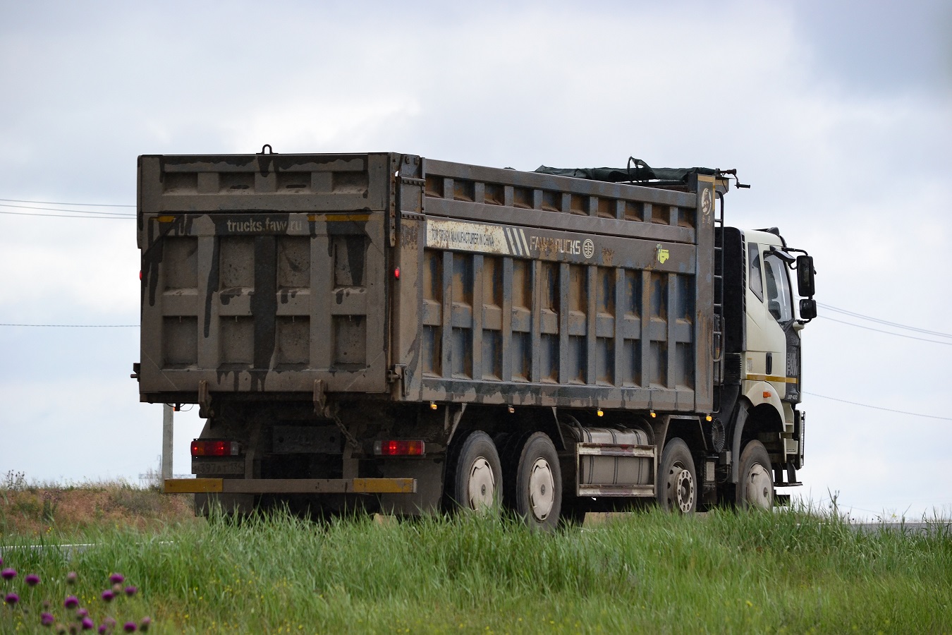 Волгоградская область, № Н 397 АТ 134 — FAW J6 CA3310