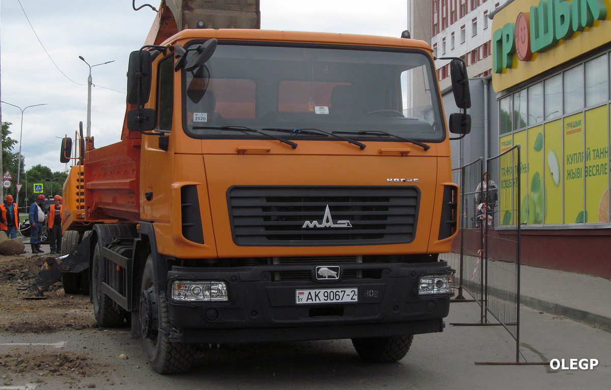 Витебская область, № АК 9067-2 — МАЗ-5550B2
