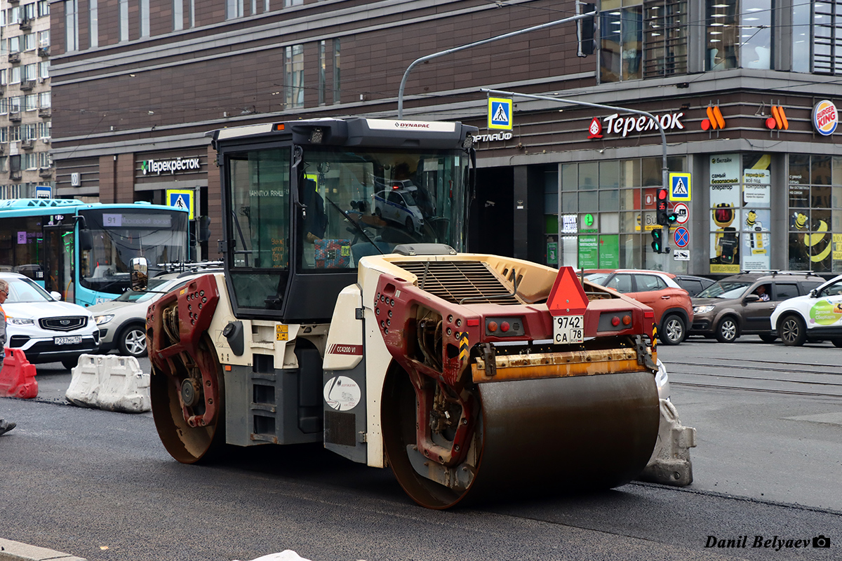 Санкт-Петербург, № 9742 СА 78 — Dynapac (общая модель)