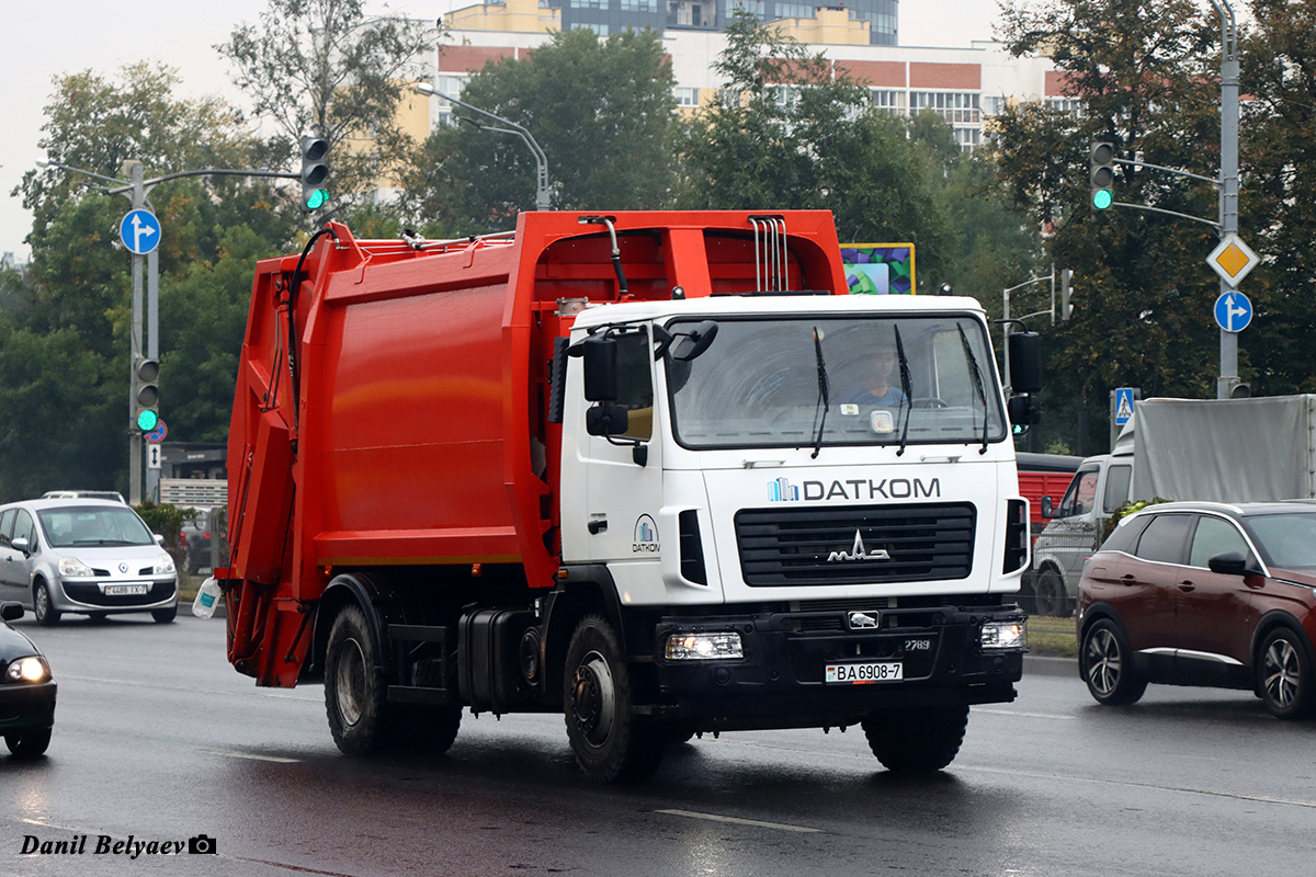 Минск, № ВА 6908-7 — МАЗ-534025
