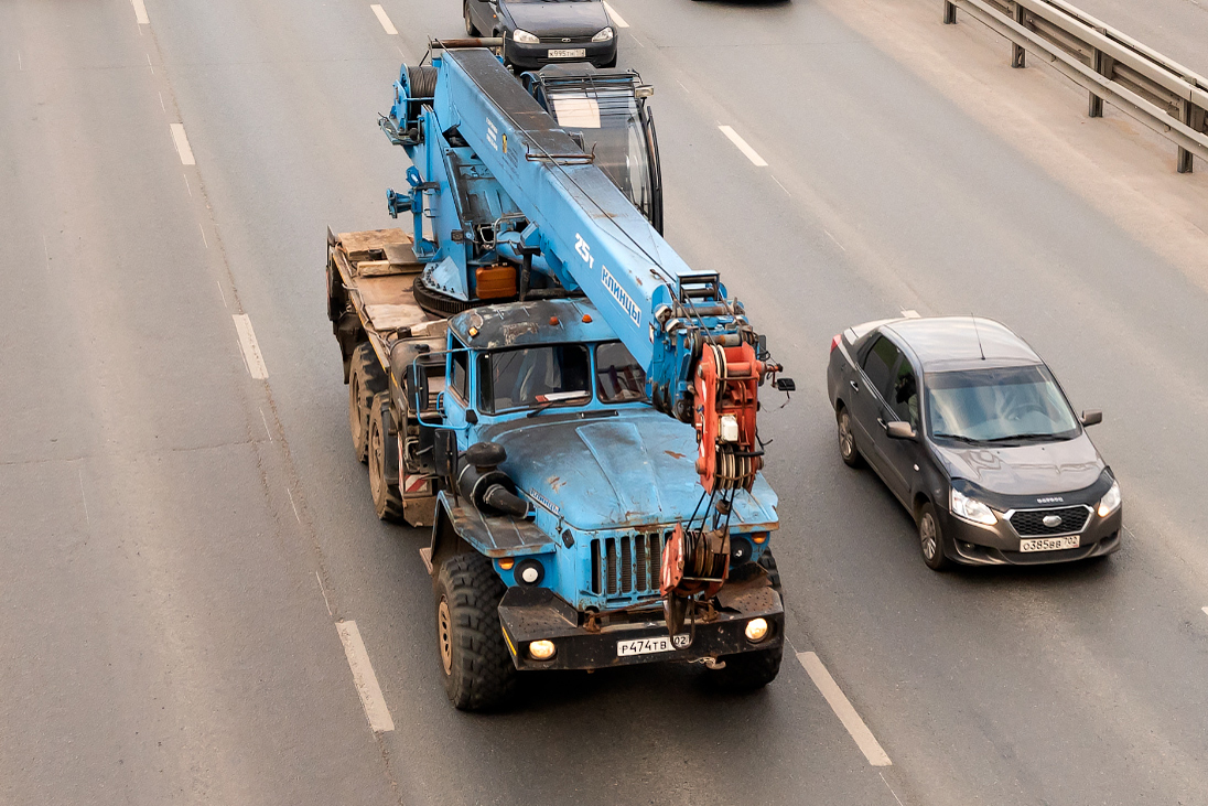 Башкортостан, № Р 474 ТВ 102 — Урал-5557-70