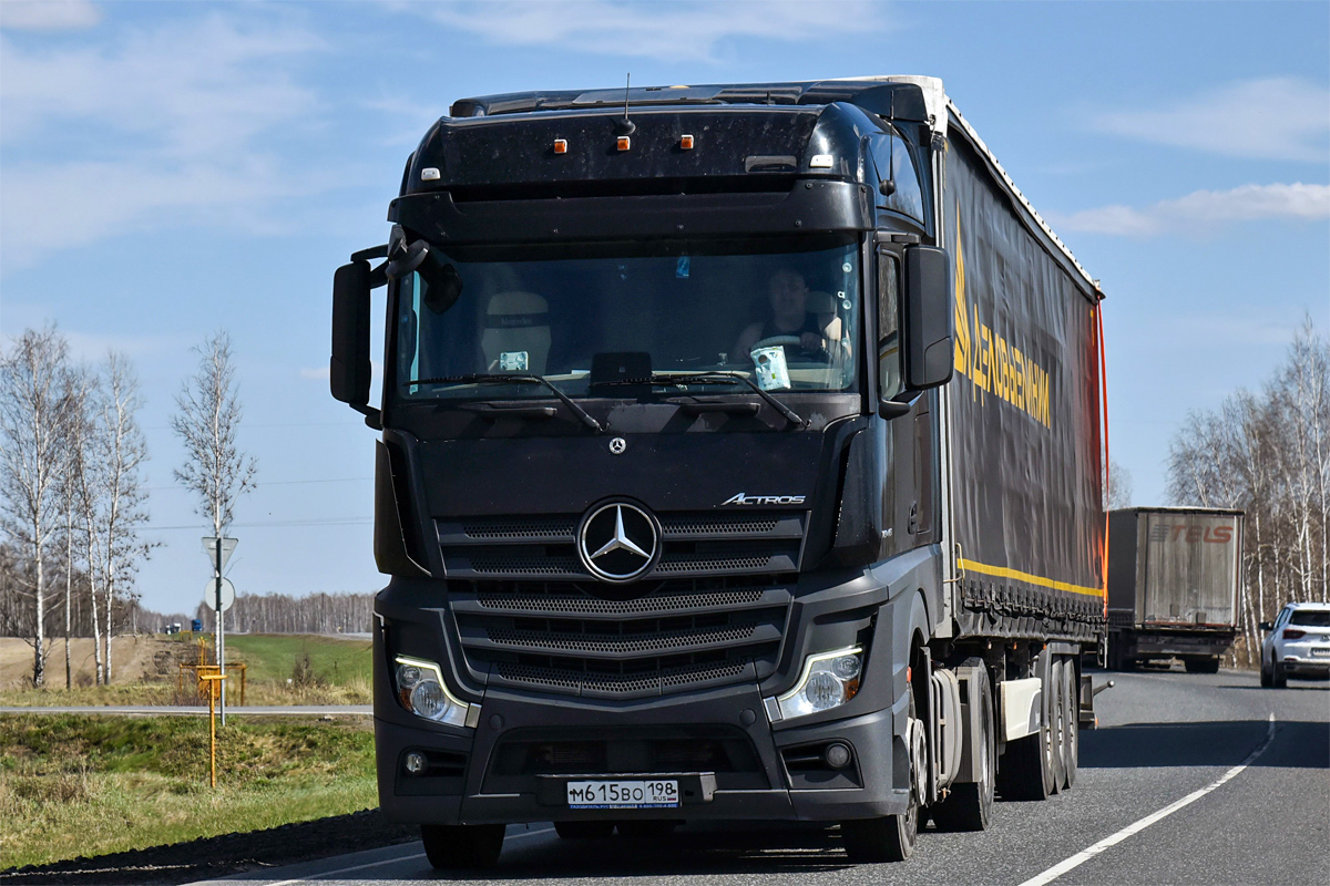 Санкт-Петербург, № М 615 ВО 198 — Mercedes-Benz Actros ('2018)