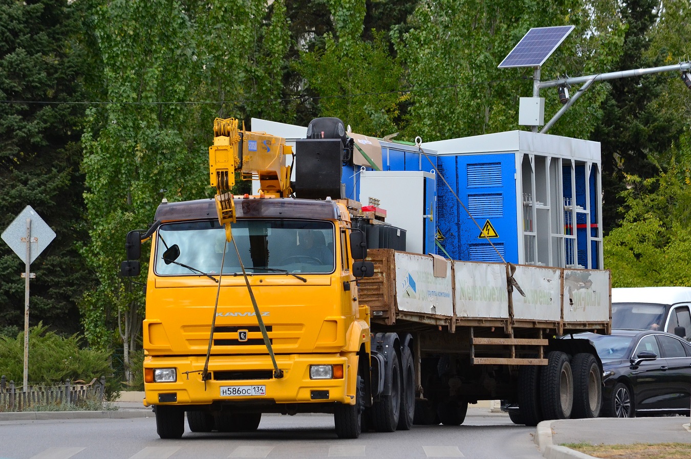 Волгоградская область, № Н 586 ОС 134 — КамАЗ-65116 (общая модель)