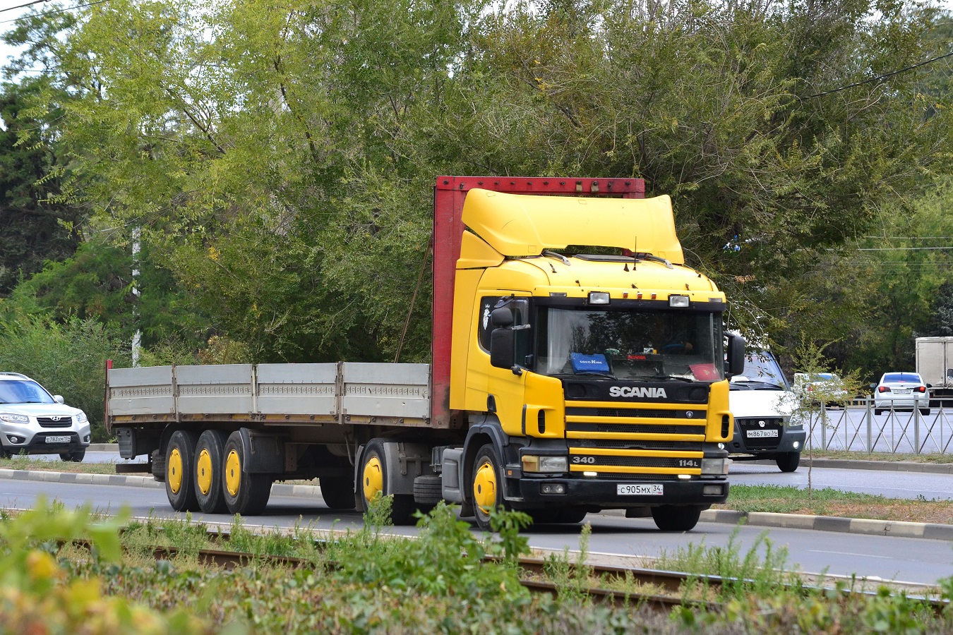 Волгоградская область, № С 905 МХ 34 — Scania ('1996) P114L