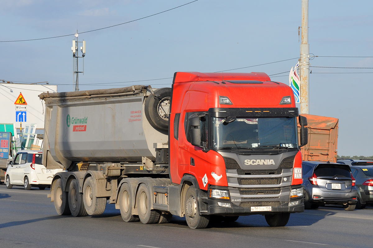 Омская область, № А 989 ОК 155 — Scania ('2016) G440