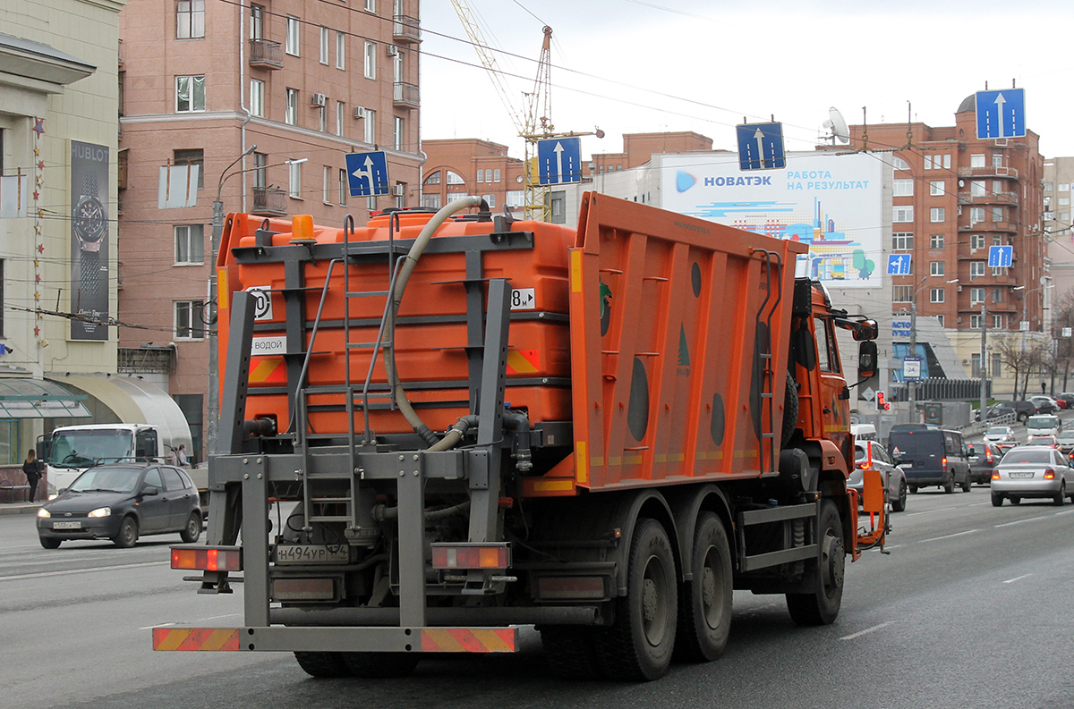 Челябинская область, № Н 494 УР 174 — КамАЗ-6520-53
