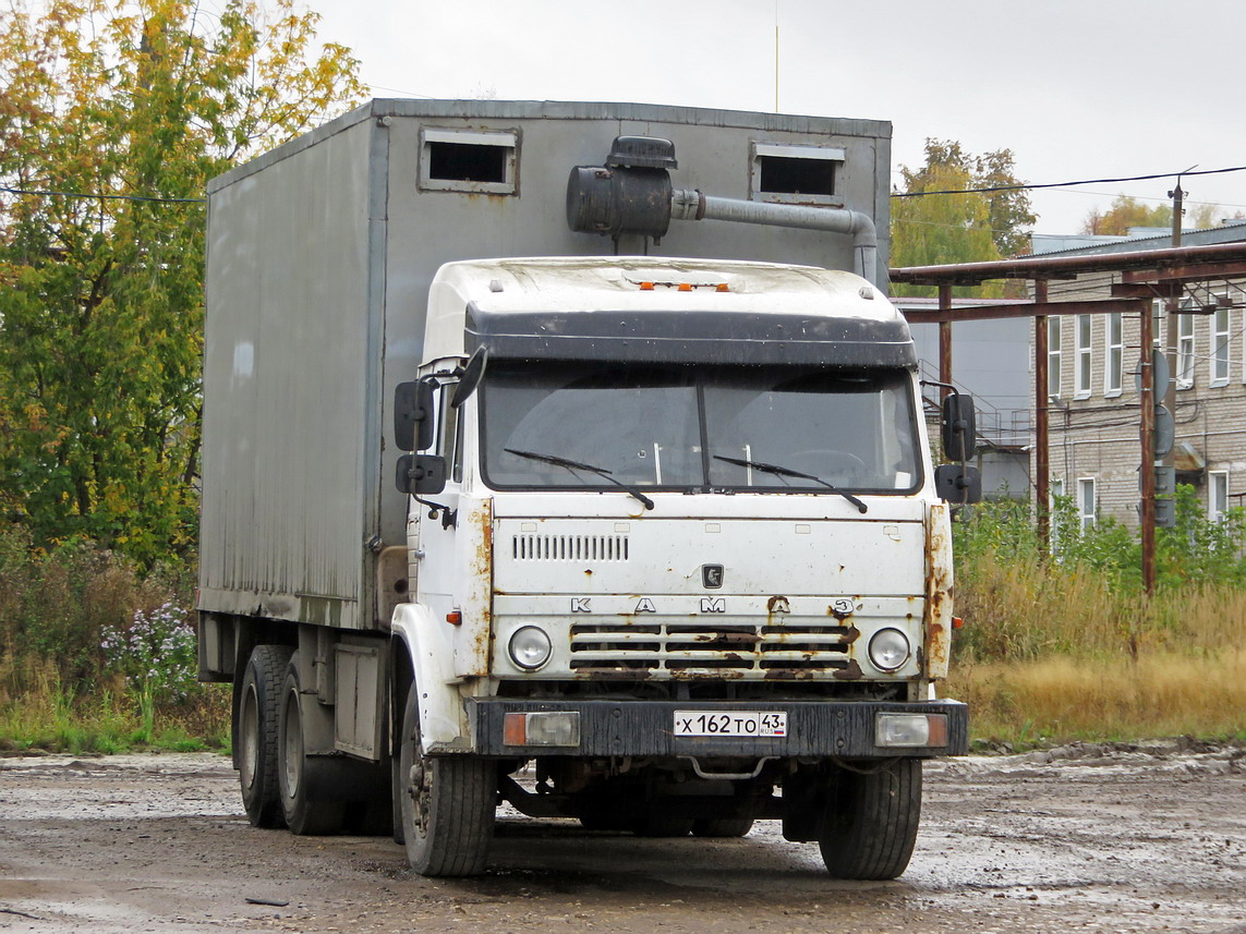 Кировская область, № Х 162 ТО 43 — КамАЗ (общая модель)