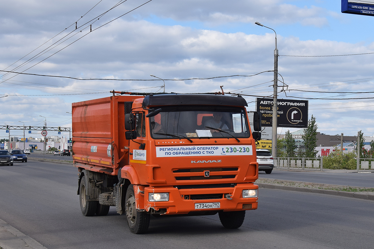 Волгоградская область, № Т 734 ОН 797 — КамАЗ-43255-G5(69)
