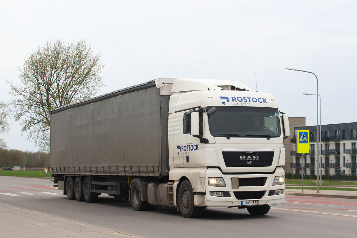 Литва, № FUO 577 — MAN TGX ('2007) 18.480
