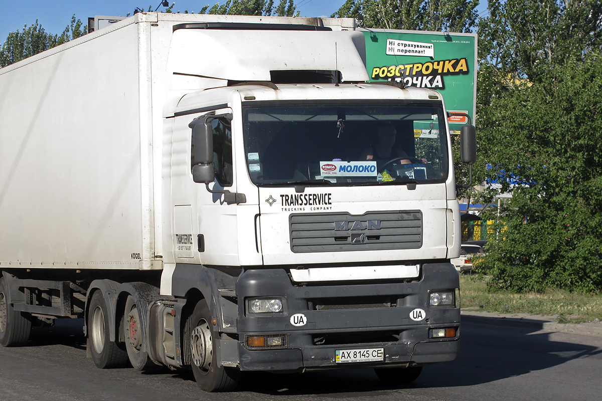 Харьковская область, № АХ 8145 СЕ — MAN TGA 26.410
