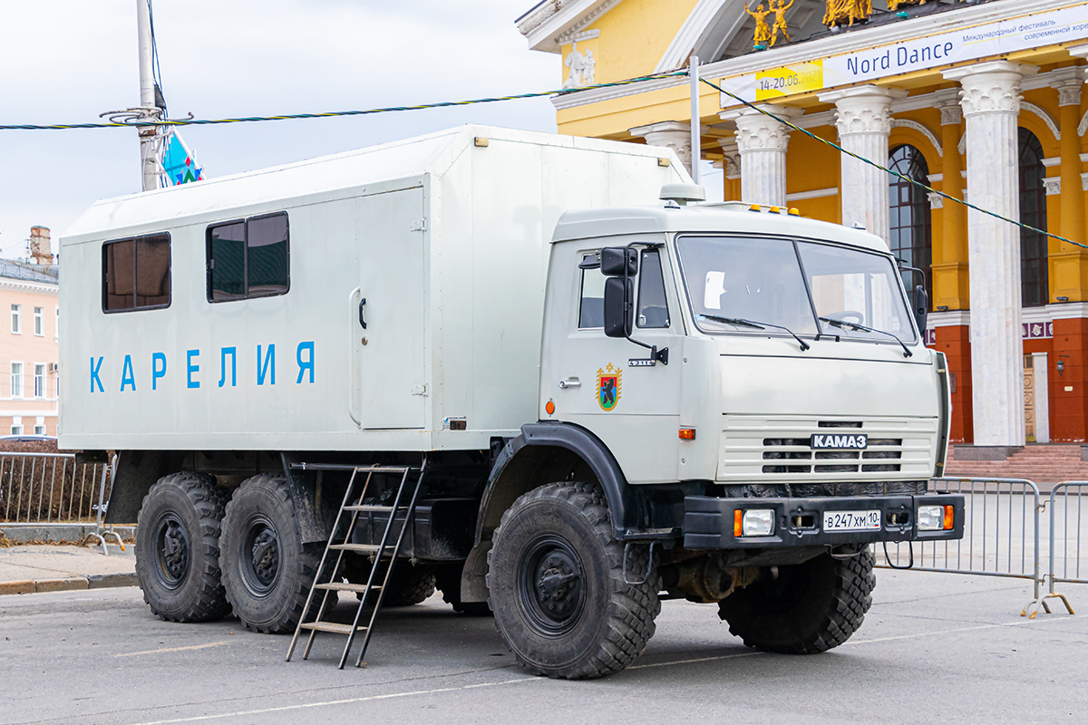 Карелия, № В 247 ХМ 10 — КамАЗ-43114-02 [43114C]