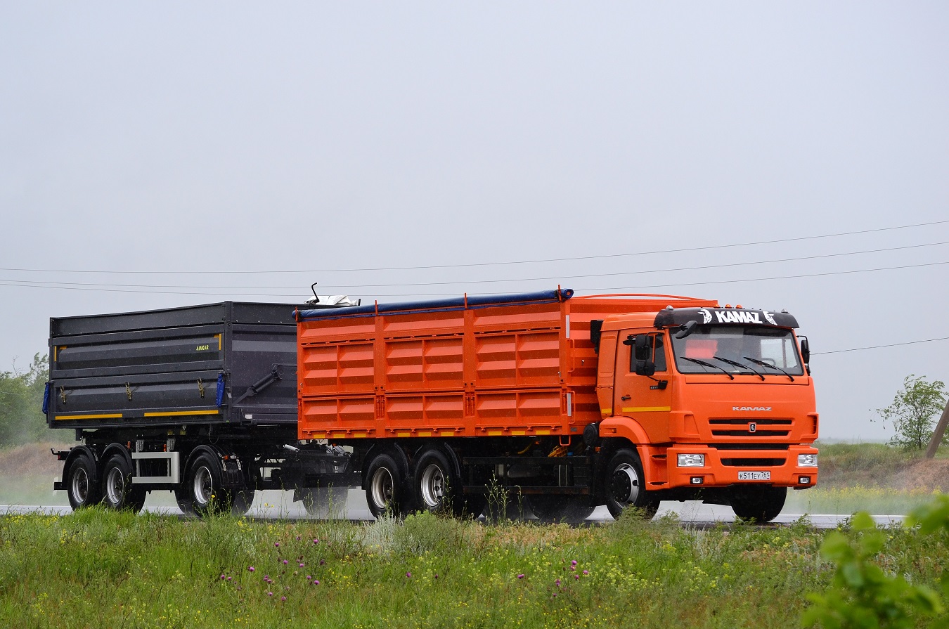 Ростовская область, № К 511 ЕУ 761 — КамАЗ-65115-50