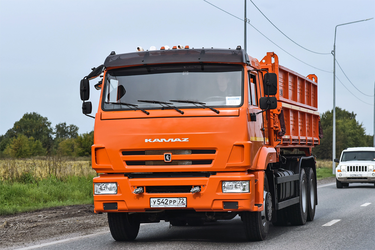Тюменская область, № У 542 РР 72 — КамАЗ-65115-50