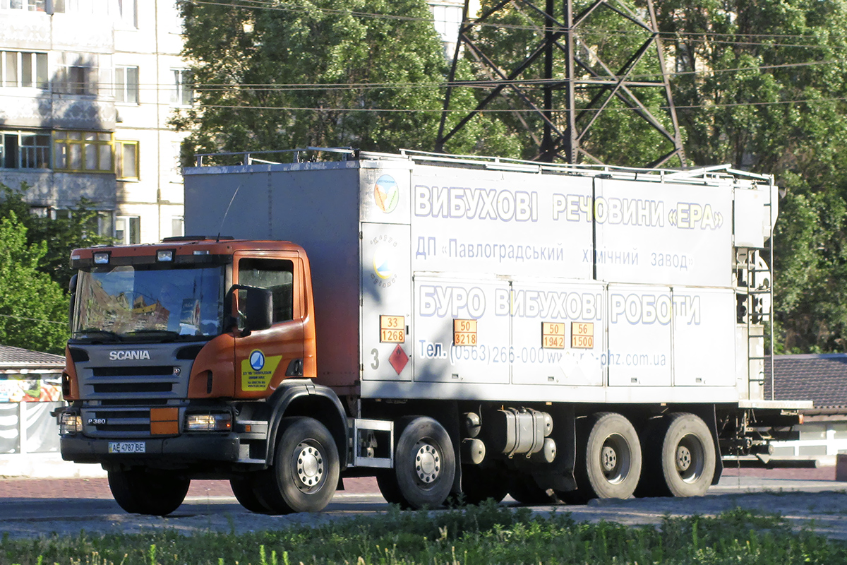 Днепропетровская область, № АЕ 4787 ВЕ — Scania ('2004) P380