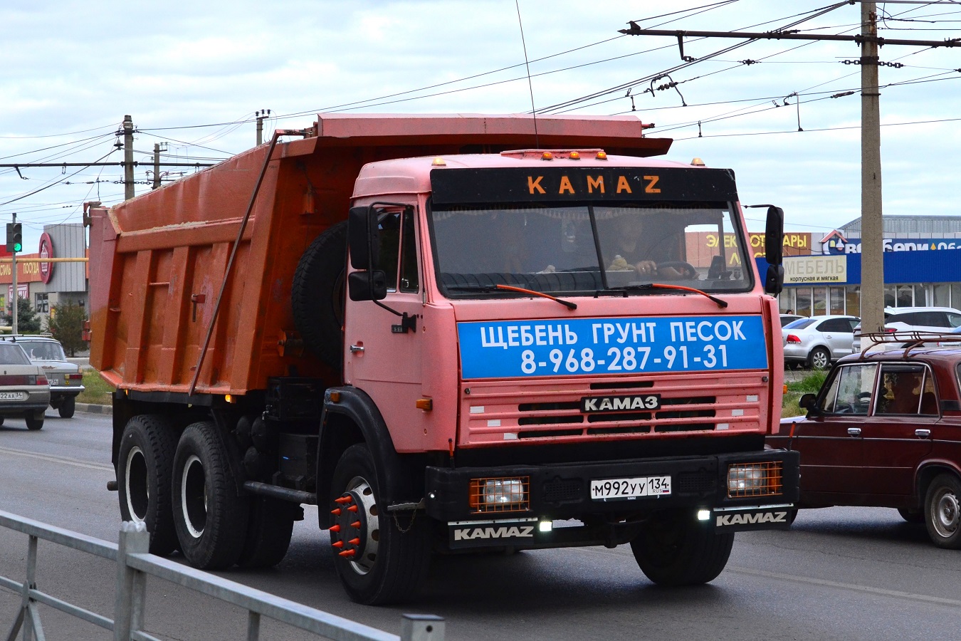 Волгоградская область, № М 992 УУ 134 — КамАЗ-65115-13 [65115N]