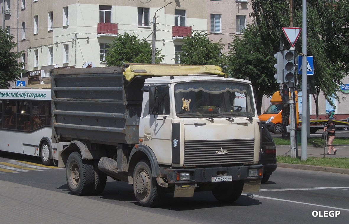 Витебская область, № АМ 7580-2 — МАЗ-5551 (общая модель)