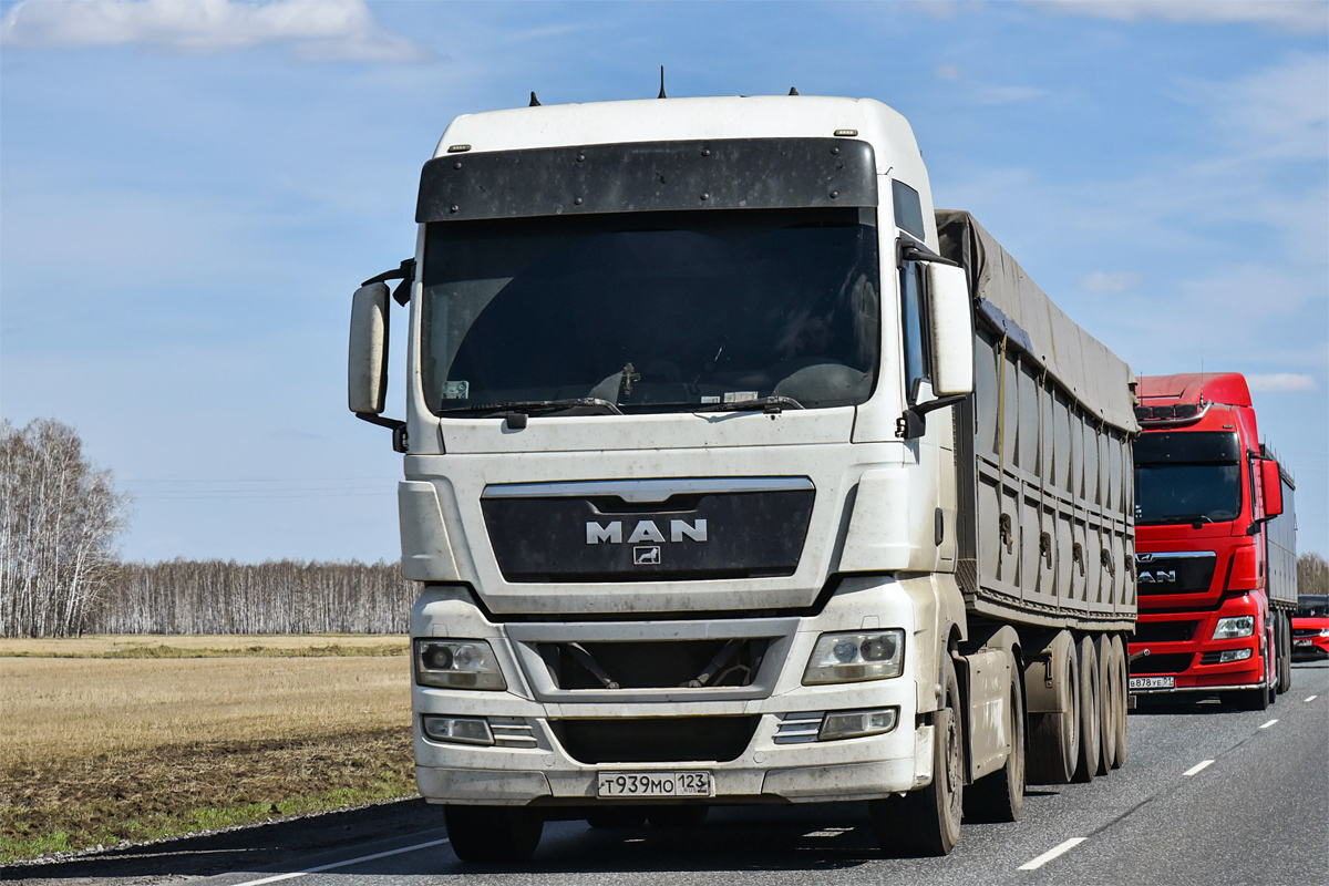 Краснодарский край, № Т 939 МО 123 — MAN TGX ('2007) 18.480
