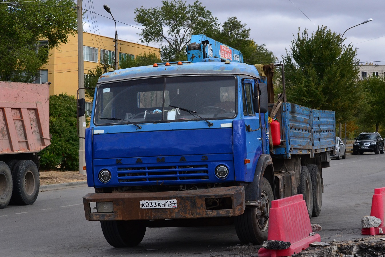Волгоградская область, № К 033 АН 134 — КамАЗ-53212