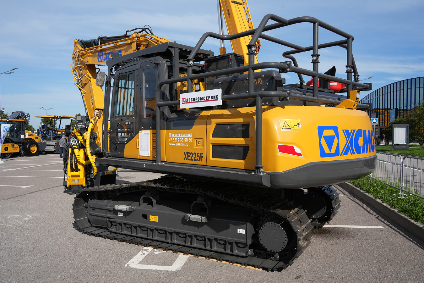 Коми, № (11) Б/Н СТ 0004 — XCMG (общая модель); Санкт-Петербург — Выставка "Eurasian Construction Technology" (10-12.09.2025)