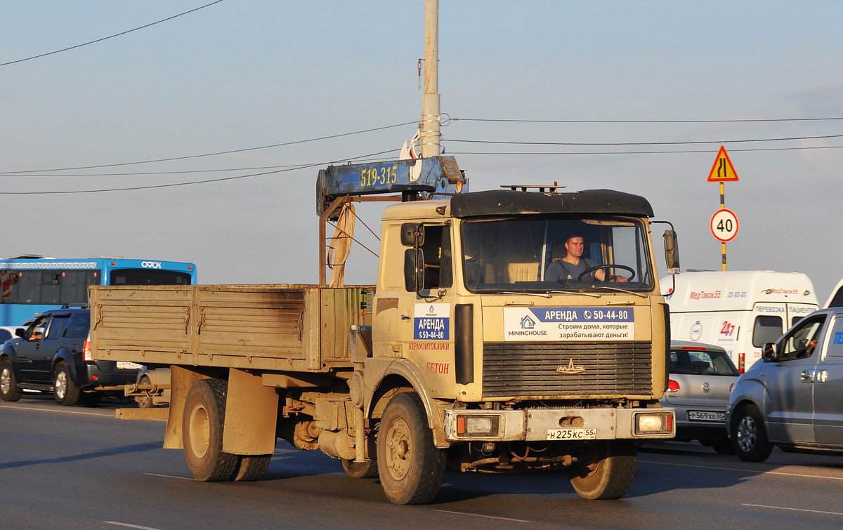 Омская область, № Н 225 КС 55 — МАЗ-53366