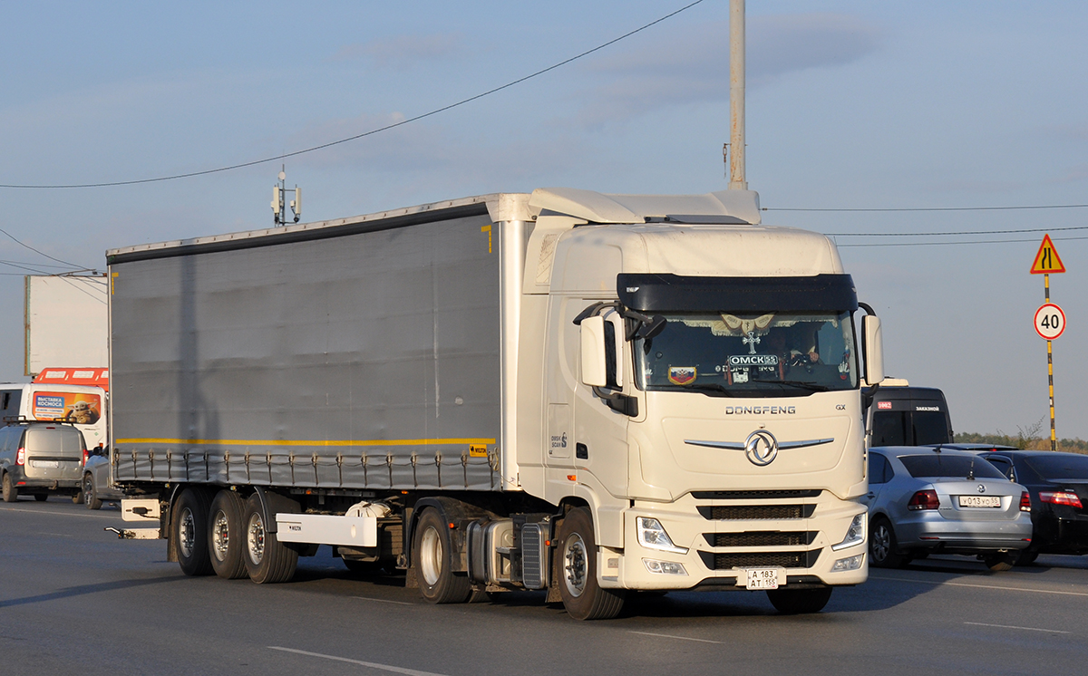 Омская область, № А 183 АТ 155 — Dongfeng GX DFH4180