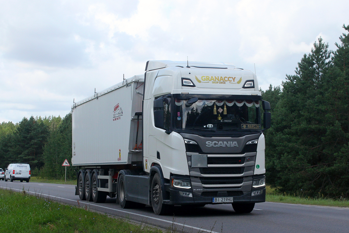 Польша, № BI 219HU — Scania ('2016) R450