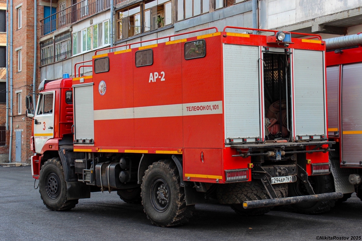 Ростовская область, № Е 294 АР 761 — КамАЗ-43502-D5(66)