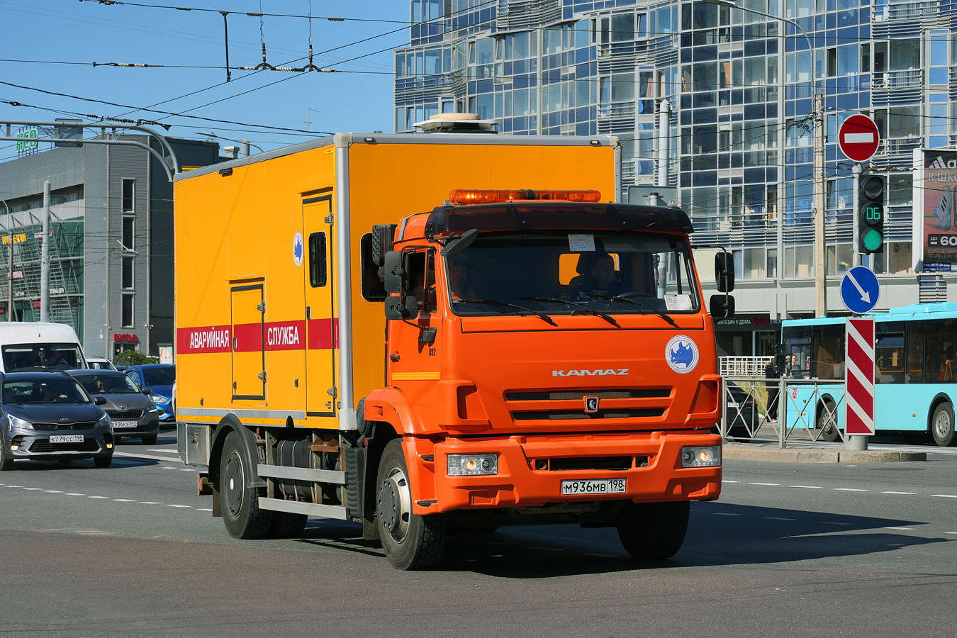 Санкт-Петербург, № 092 — КамАЗ-43253 (общая модель)