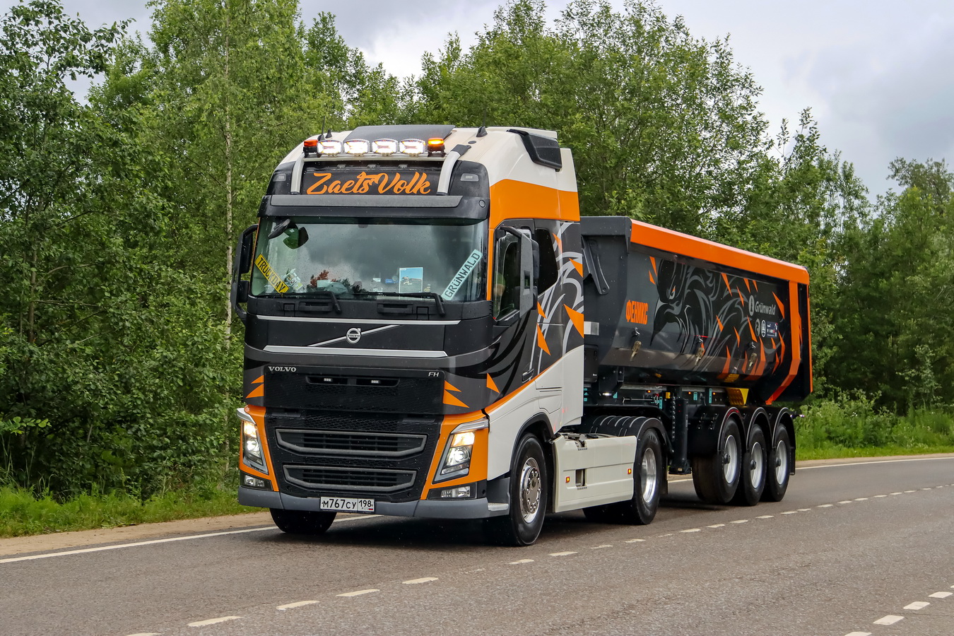 Санкт-Петербург, № М 767 СУ 198 — Volvo ('2012) FH.460 [X9P]; Московская область — Фестиваль TruckDay 2025