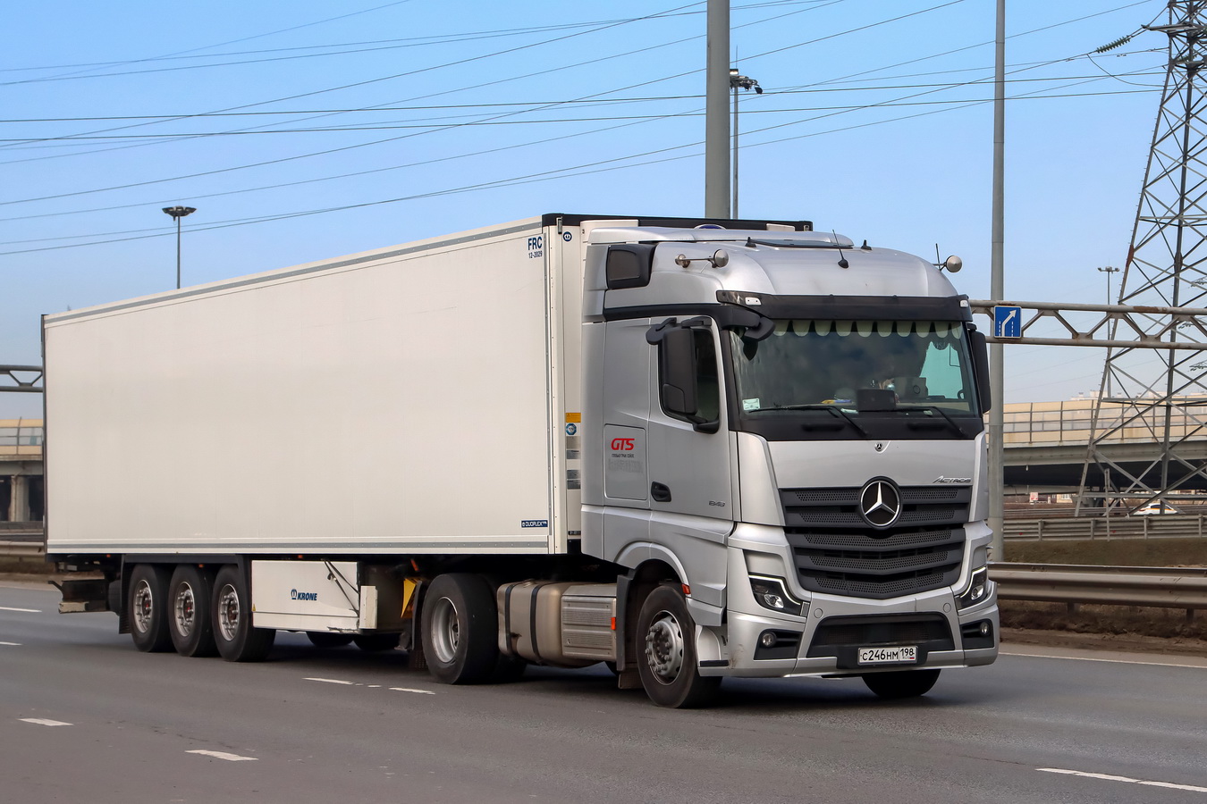 Санкт-Петербург, № С 246 НМ 198 — Mercedes-Benz Actros ('2022) [LRD]