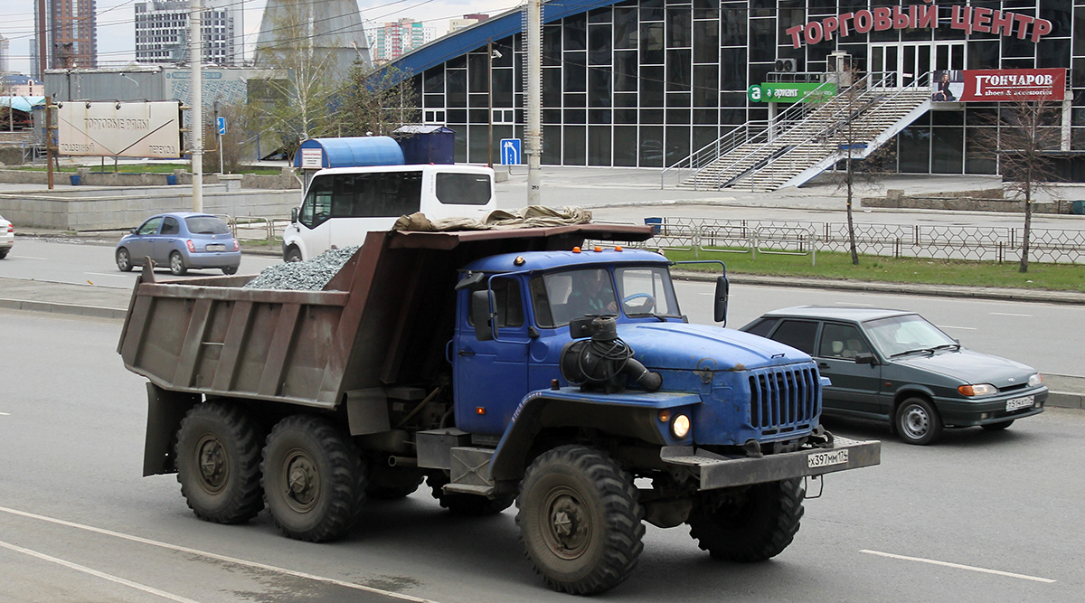 Челябинская область, № Х 397 ММ 174 — Урал-55571-30