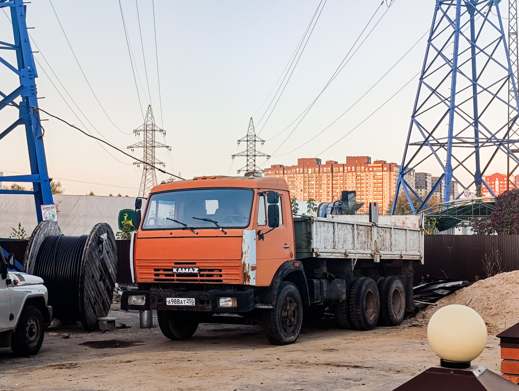 Московская область, № А 988 АТ 250 — КамАЗ-5320
