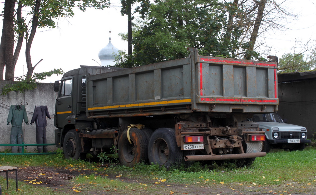 Псковская область, № С 230 КК 60 — КамАЗ-65115-A4(23)