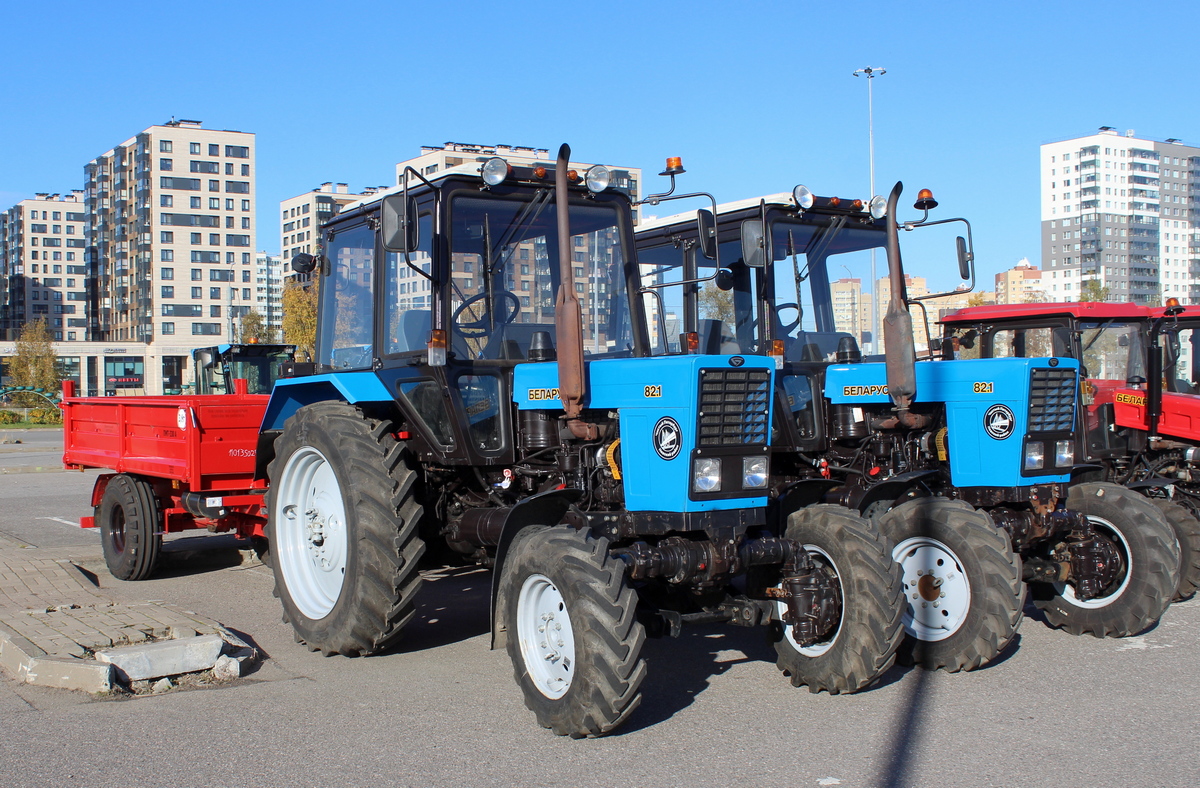 Санкт-Петербург, № 9141 СА 78 — Беларус-82.1