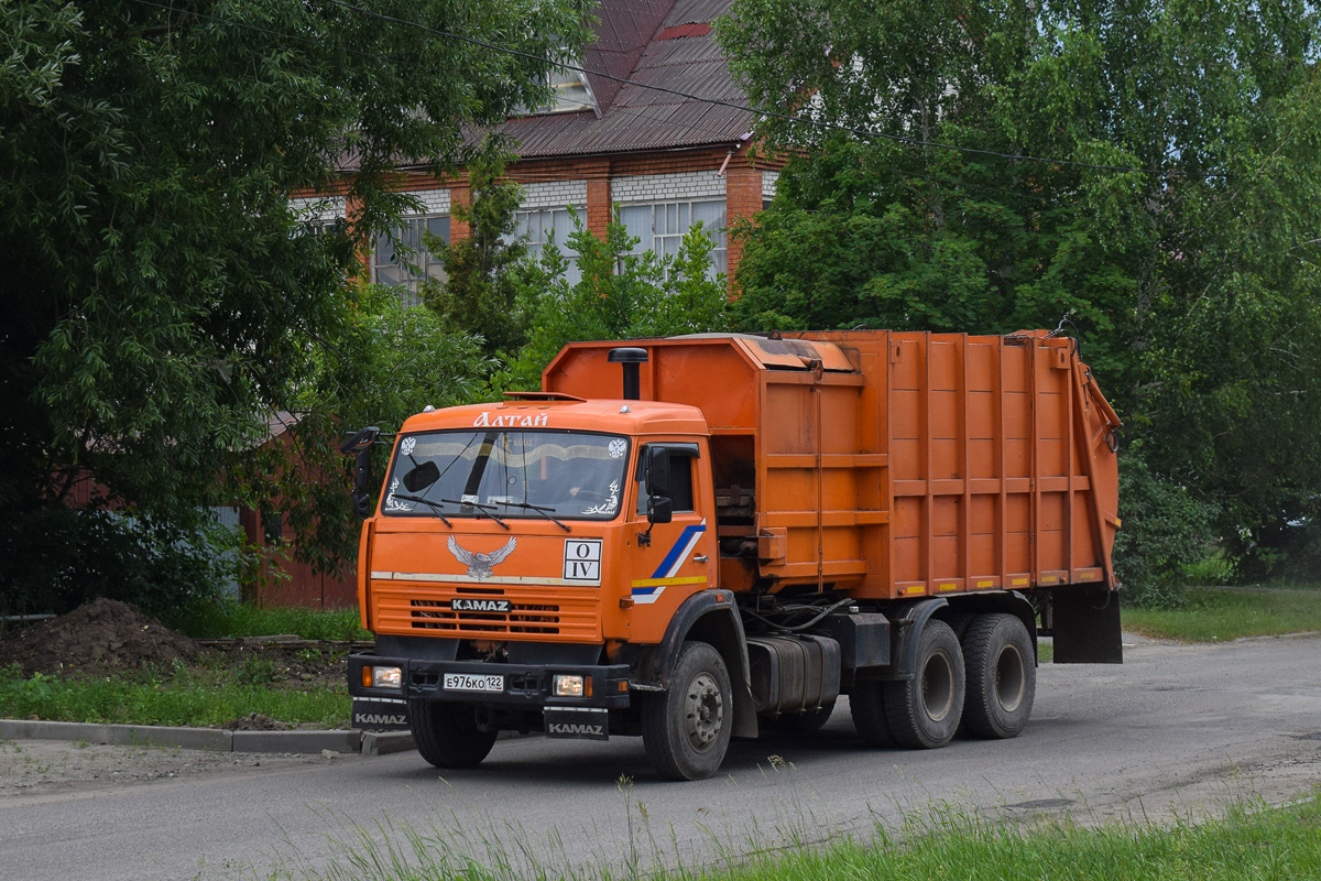 Алтайский край, № Е 976 КО 122 — КамАЗ-65115-62