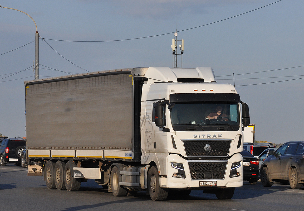 Санкт-Петербург, № Т 882 ЕУ 198 — Sitrak C7H ZZ4186 MAX