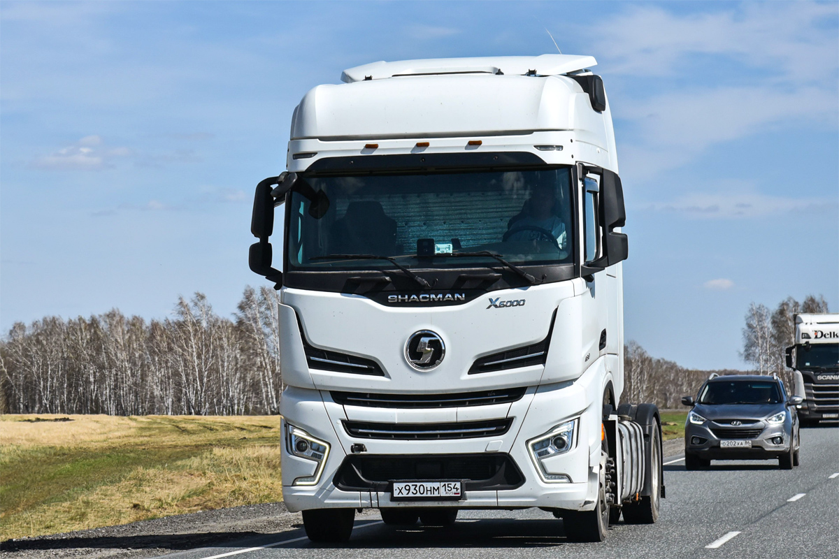 Новосибирская область, № Х 930 НМ 154 — Shaanxi Shacman X6000 SX4188