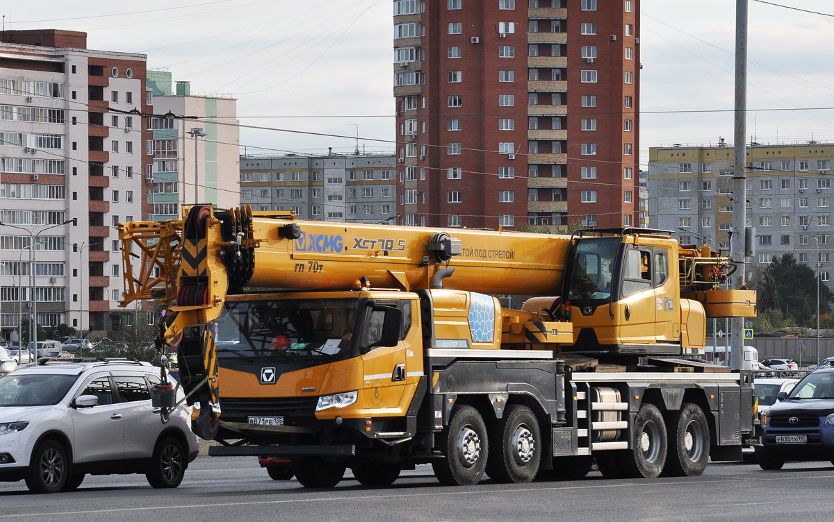 Омская область, № В 871 РЕ 155 — XCMG (общая модель)