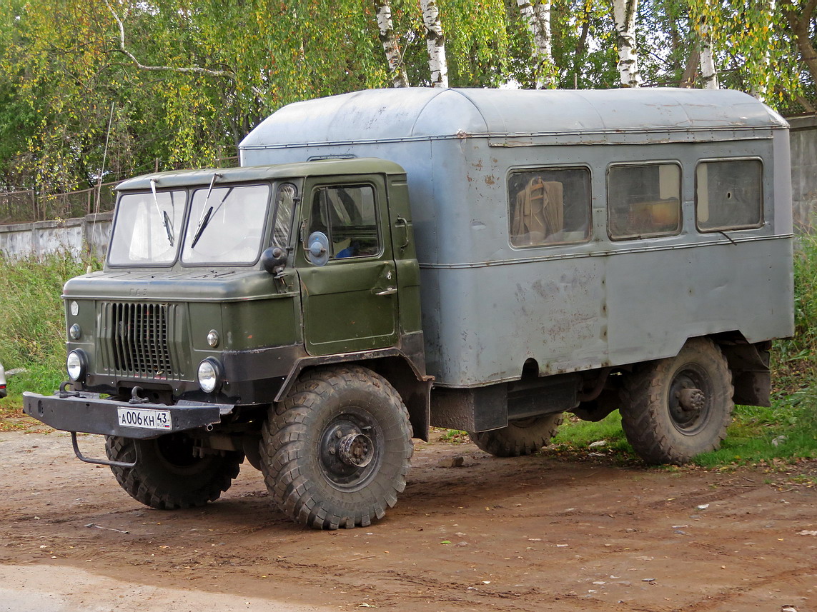 Кировская область, № А 006 КН 43 — ГАЗ-66 (общая модель)