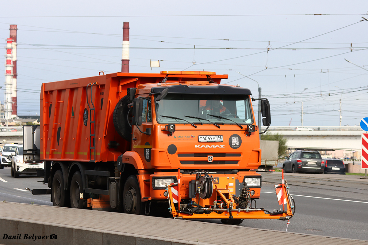 Санкт-Петербург, № Т 404 УМ 198 — КамАЗ-6520 (общая модель)