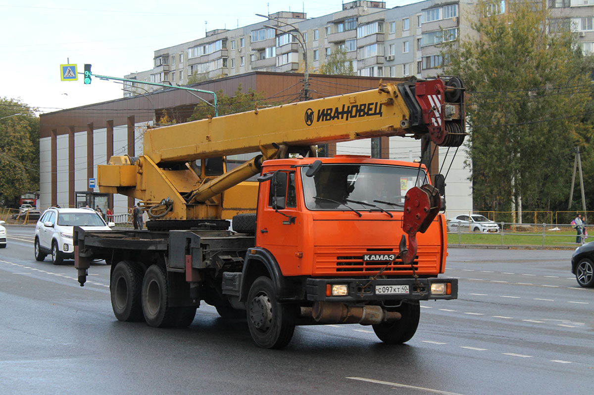 Калужская область, № С 097 КТ 40 — КамАЗ-65115 (общая модель)