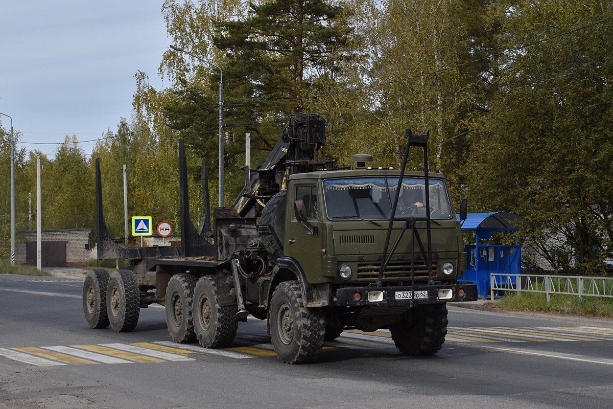 Рязанская область, № О 323 РО 62 — КамАЗ-43101
