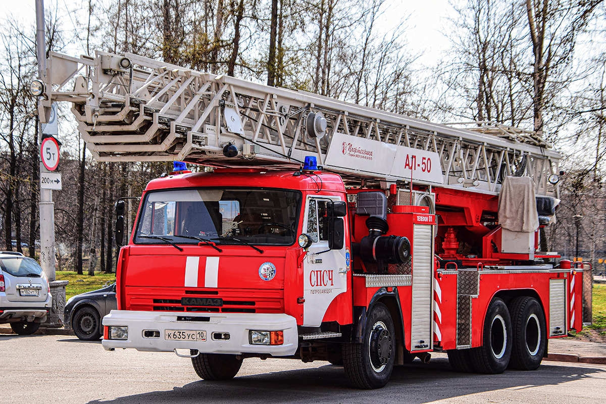 Карелия, № К 635 УС 10 — КамАЗ-65115-62